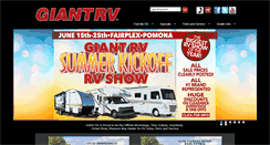 Desktop Screenshot of giantrv.com